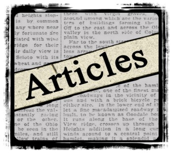 Articles archive of previous years